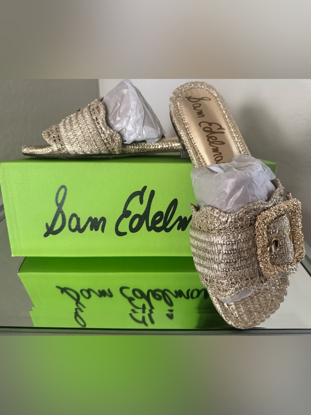 New in Box:  Sam Edelman Bambi 6 sandals in Size 6.5
